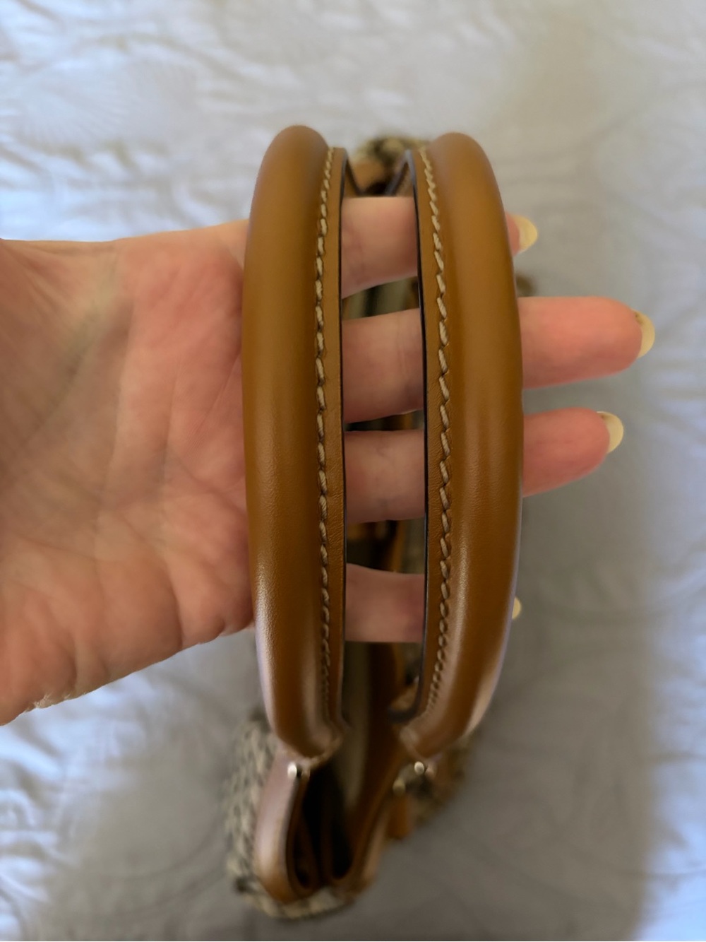 Gucci Sukey Brown Canvas Tote - Picture 5 of 11